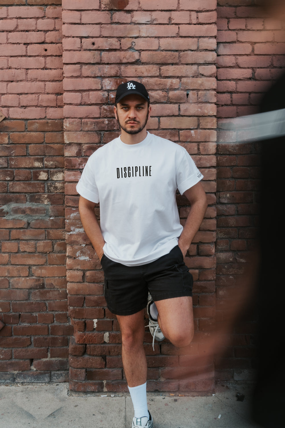 Discipline Tee – White (Limited Edition)